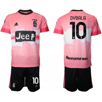 Men 2021 Juventus adidas Human Race 10 soccer jerseys