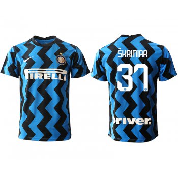 Men 2020-2021 club Inter Milan home aaa versio 37 blue Soccer Jerseys