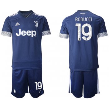 Men 2020-2021 club Juventus away 19 blue Soccer Jerseys