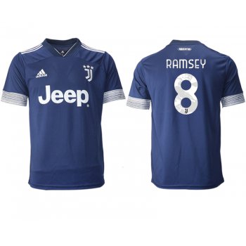 Men 2020-2021 club Juventus away aaa version 8 blue Soccer Jerseys