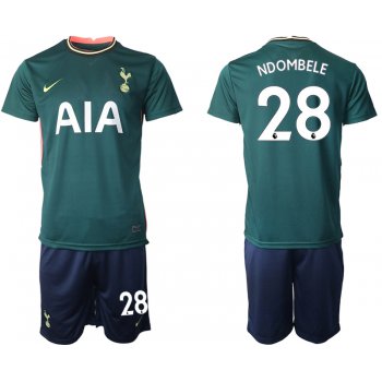Men 2020-2021 club Tottenham away 28 green Soccer Jerseys