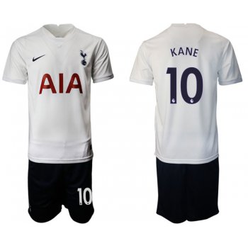 Men 2021-2022 Club Tottenham home white 10 Nike Soccer Jersey