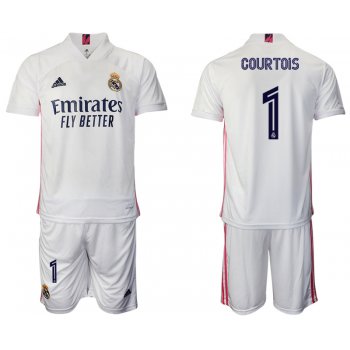 Men 2020-2021 club Real Madrid home 1 white Soccer Jerseys1