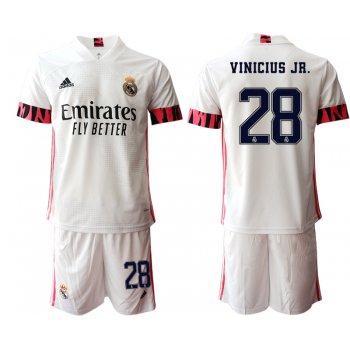 Men 2020-2021 club Real Madrid home 28 white Soccer Jerseys1