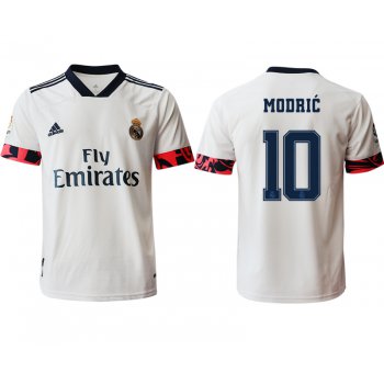 Men 2020-2021 club Real Madrid home aaa version 10 white Soccer Jerseys2