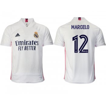 Men 2020-2021 club Real Madrid home aaa version 12 white Soccer Jerseys