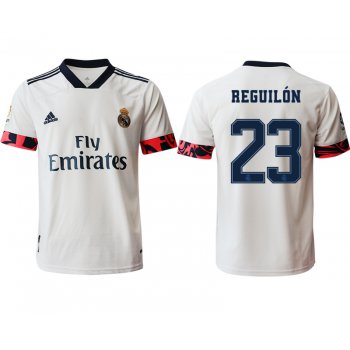 Men 2020-2021 club Real Madrid home aaa version 23 white Soccer Jerseys2
