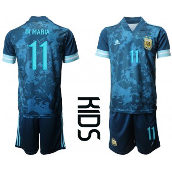 Youth 2020-2021 Season National team Argentina awya blue 11 Soccer Jersey