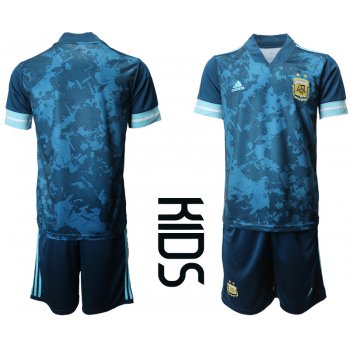 Youth 2020-2021 Season National team Argentina awya blue Soccer Jersey