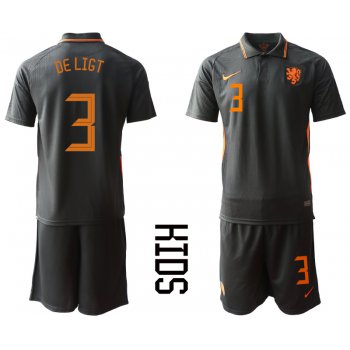 2021 European Cup Netherlands away Youth 3 soccer jerseys