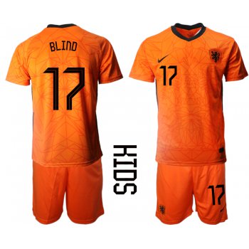 2021 European Cup Netherlands home Youth 17 soccer jerseys