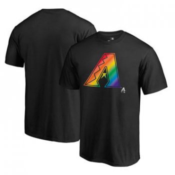 Men's Arizona Diamondbacks Fanatics Branded Pride Black T Shirt