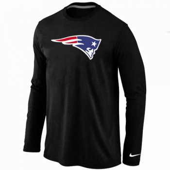 Nike New England Patriots Logo Long Sleeve T-Shirt black