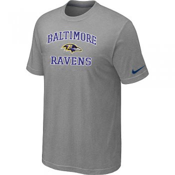 Baltimore Ravens Heart & Soull Light grey T-Shirt