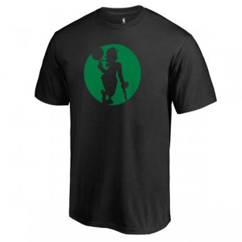 Men's Boston Celtics Fanatics Branded Black Alternate Logo T-Shirt