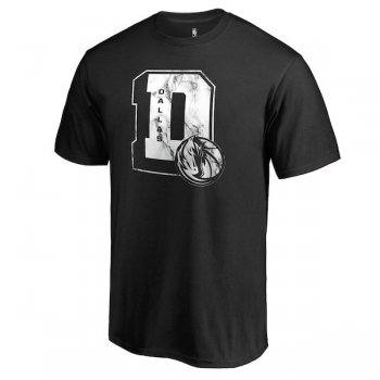 Men's Dallas Mavericks Fanatics Branded Black Letterman T-Shirt