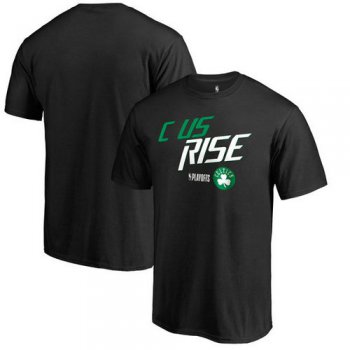 Boston Celtics 2018 NBA Playoffs Slogan Big & Tall T-Shirt - Black