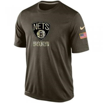 Brooklyn Nets Salute To Service Nike Dri-FIT T-Shirt