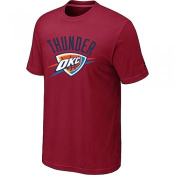 Oklahoma City Thunder Big & Tall Primary Logo Red NBA T-Shirt