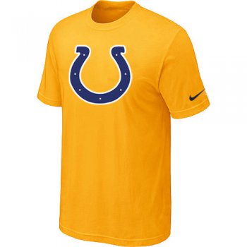 Indianapolis Colts Sideline Legend Authentic Logo T-Shirt Yellow