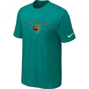 Jacksonville Jaguars Heart & Soul Green T-Shirt