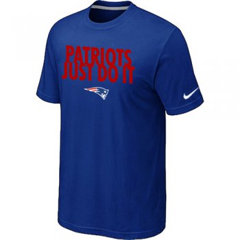 NFL New England Patriots Just Do It Blue T-Shirt