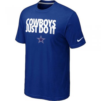 NFL Dallas cowboys Just Do It Blue T-Shirt