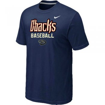 Nike MLB Arizona Diamondbacks 2014 Home Practice T-Shirt - Dark blue