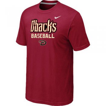 Nike MLB Arizona Diamondbacks 2014 Home Practice T-Shirt - Red