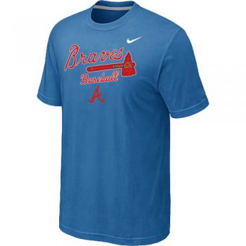 Nike MLB Atlanta Braves 2014 Home Practice T-Shirt - light Blue