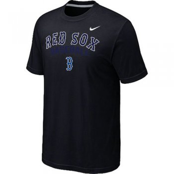 Nike MLB Boston Red Sox 2014 Home Practice T-Shirt - Black