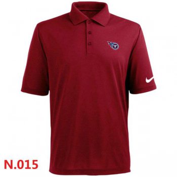 Nike Tennessee Titans Players Performance Polo -Red