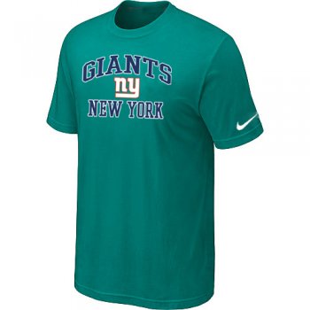 New York Giants Heart & Soul Green T-Shirt