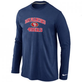 Nike San Francisco 49ers Heart&Soul Long Sleeve T-Shirt D.Blue