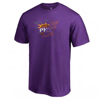Men's Phoenix Suns Fanatics Branded Purple X-Ray T-Shirt