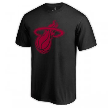 Men's Miami Heat Fanatics Branded Black Taylor T-Shirt