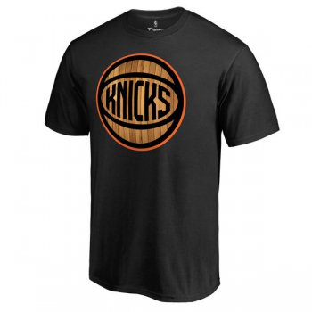 Men's New York Knicks Black Hardwood T-Shirt