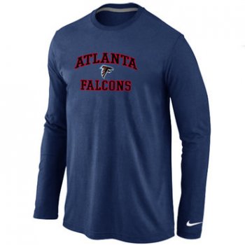Nike Atlanta Falcons Heart & Soul Long Sleeve T-Shirt D.Blue