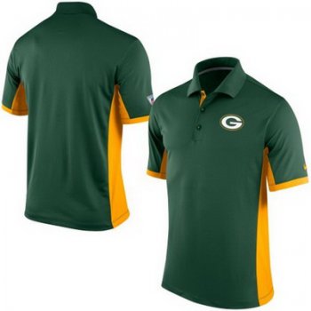 Men's Green Bay Packers Nike Green Team Issue Performance Polo