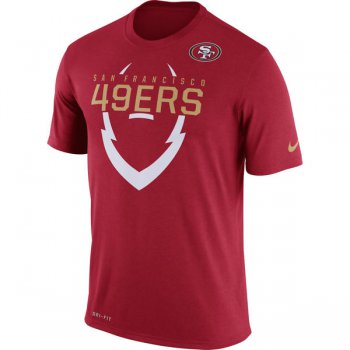 Men's San Francisco 49ers Nike Scarlet Legend Icon Dri-FIT T-Shirt