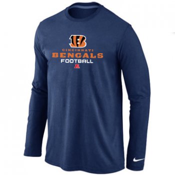 Nike Cincinnati Bengals Critical Victory Long Sleeve T-Shirt D.Blue