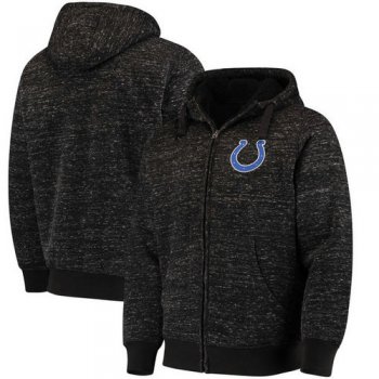 Indianapolis Colts G-III Sports by Carl Banks Discovery Sherpa Full-Zip Jacket - Heathered Black