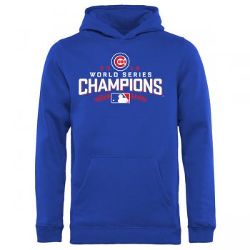Chicago Cubs Royal 2016 World Series Champions Walk Sec Men's Pullover Hoodie