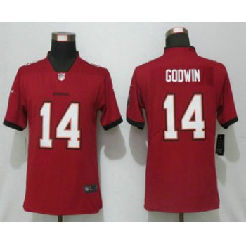 Women's Tampa Bay Buccaneers #14 Chris Godwin Red 2020 NEW Vapor Untouchable Stitched NFL Nike Limited Jersey