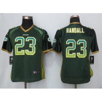Women's Green Bay Packers #23 Damarious Randall Green Drift Fashion NFL Nike Jersey