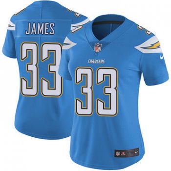 Nike Chargers #33 Derwin James Electric Blue Alternate Women's Stitched NFL Vapor Untouchable Limited Jersey