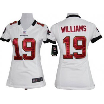 Nike Tampa Bay Buccaneers #19 Mike Williams White Game Womens Jersey