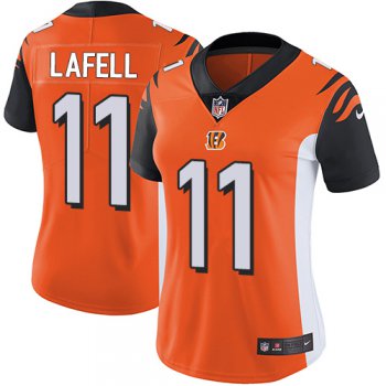 Women's Nike Cincinnati Bengals #11 Brandon LaFell Orange Alternate Stitched NFL Vapor Untouchable Limited Jersey