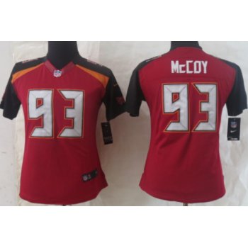 Nike Tampa Bay Buccaneers #93 Gerald McCoy 2014 Red Limited Womens Jersey