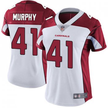 Cardinals #41 Byron Murphy White Women's Stitched Football Vapor Untouchable Limited Jersey
